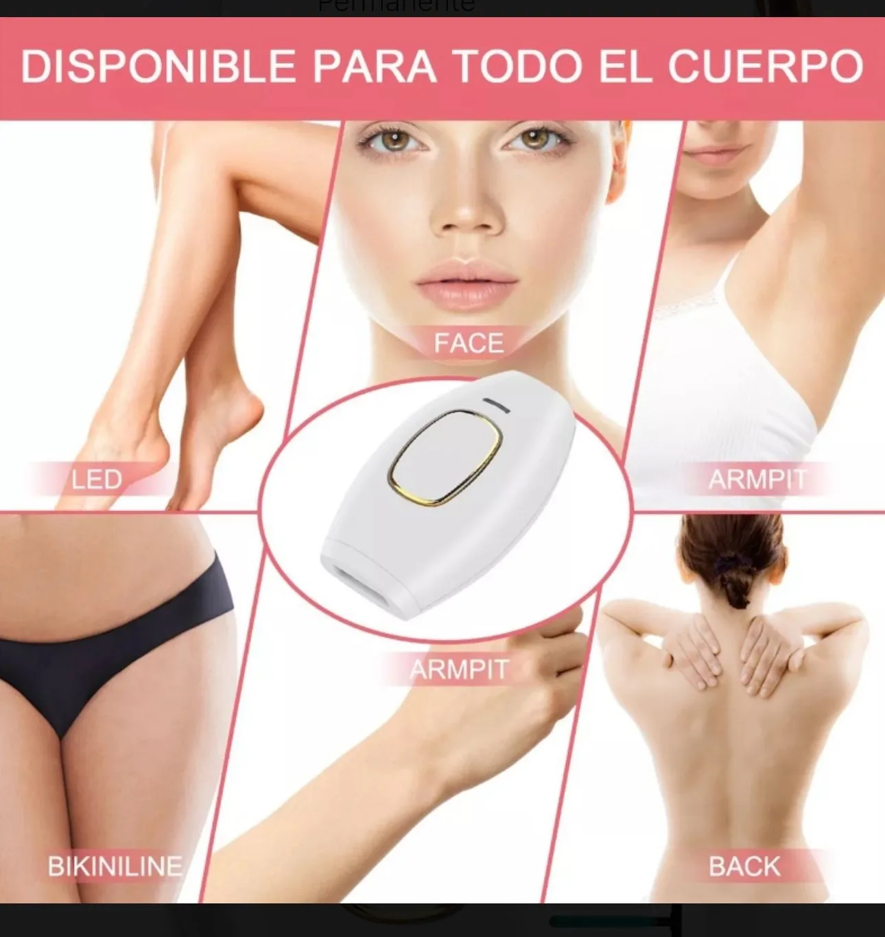 Depiladora Láser IPL | Piel suave desde casa | Pago contra entrega